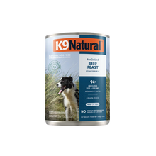Load image into Gallery viewer, K9 NATURAL BEEF FEAST DOG CAN 13OZ
