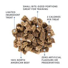 Load image into Gallery viewer, CRUMPS SEMI MOIST BEEF MINI TRAINERS 300G
