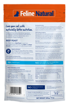 Load image into Gallery viewer, FELINE NATURAL FREEZE DRIED BEEF 320G