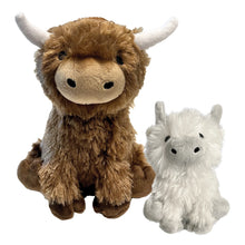 Load image into Gallery viewer, FOUFOUBRANDS HIGHLAND COW BROWN LARGE