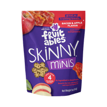Load image into Gallery viewer, FRUITABLES SKINNY MINIS TREATS APPLE & BACON 5OZ
