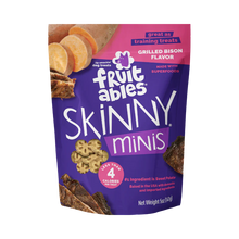 Load image into Gallery viewer, FRUITABLES SKINNY MINIS TREATS BISON 5OZ