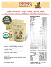 Load image into Gallery viewer, CARNA4 FLORA4 SEED TOPPER GREEN PLUS 18OZ