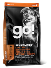 Load image into Gallery viewer, GO DOG SENSITIVITY LIMITED INGREDIENT DIET VENISON 22LB