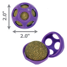 Load image into Gallery viewer, KONG BLISSY MOON BALL WITH CATNIP