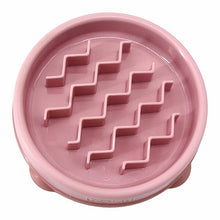 Load image into Gallery viewer, OUTWARD HOUND FUN FEEDER SLO-BOWL PINK SMALL