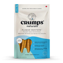 Load image into Gallery viewer, CRUMPS PLAQUE BUSTER PUMPKIN SPICE 7" 10PK
