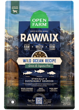 Load image into Gallery viewer, OPEN FARM RAWMIX WILD OCEAN GRAIN FREE DOG 20LB