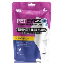 Load image into Gallery viewer, PET EYEZ FREEZE-DRIED CHICKEN TREAT CAT 1OZ