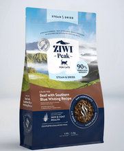Load image into Gallery viewer, ZIWIPEAK CAT STEAM DRIED BEEF & BLUE WHITING 2.2KG