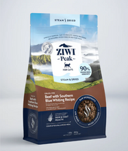 Load image into Gallery viewer, ZIWIPEAK CAT STEAM DRIED BEEF & BLUE WHITING 800G