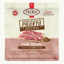 Load image into Gallery viewer, PRIMAL PRONTO FREEZE DRIED PORK DOG 25OZ
