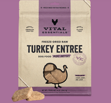 Load image into Gallery viewer, VITAL ESSENTIAL DOG FREEZE-DRIED TURKEY MINI PATTIES 14OZ