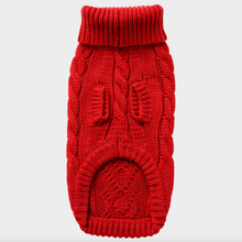 Load image into Gallery viewer, GF PET CHALET SWEATER RED 3XSM
