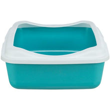 Load image into Gallery viewer, TRIXIE CLASSIC LITTER TRAY WITH RIM BLUE