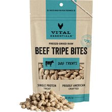 Load image into Gallery viewer, VITAL ESSENTIALS DOG FREEZE DRIED BEEF TRIPE TREAT 2.3OZ