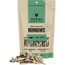 Load image into Gallery viewer, VITAL ESSENTIALS DOG FREEZE DRIED MINNOWS TREAT 2.5OZ