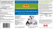 Load image into Gallery viewer, WELLYTAILS WILD OCEAN FISH OIL DOG 400ML