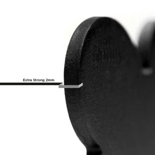Load image into Gallery viewer, MY FAMILY ALUMINUM ROUND BLACK BIG TAG