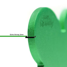 Load image into Gallery viewer, MY FAMILY ALUMINUM BONE GREEN BIG TAG