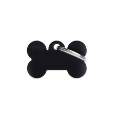 Load image into Gallery viewer, MY FAMILY ALUMINUM BONE BLACK SMALL TAG