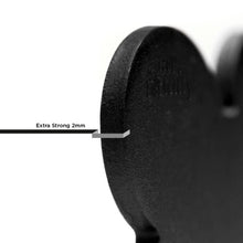 Load image into Gallery viewer, MY FAMILY ALUMINUM BONE BLACK SMALL TAG