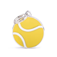 Load image into Gallery viewer, MY FAMILY TENNIS BALL BIG TAG