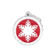 Load image into Gallery viewer, MY FAMILY CIRCLE SNOWFLAKE TAG