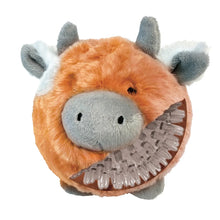 Load image into Gallery viewer, FOUFOUBRANDS FUZZY WUZZY SPIKER MOOMOO ORANGE SM