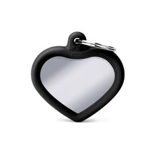 Load image into Gallery viewer, MY FAMILY CHROME HEART BLACK RUBBER TAG