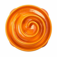 Load image into Gallery viewer, OUTWARD HOUND FUN FEEDER CORAL ORANGE MINI