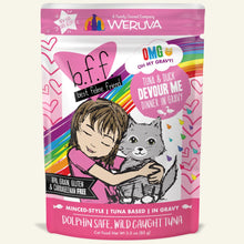 Load image into Gallery viewer, WERUVA BFF TUNA/DUCK DEVOUR ME CAT POUCH 3OZ