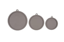 Load image into Gallery viewer, MESSY MUTTS SILICONE RAW BOWL COVER GREY LG