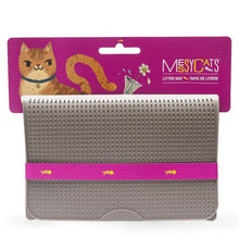 Load image into Gallery viewer, MESSY MUTTS SILICONE LITTER MAT GREY