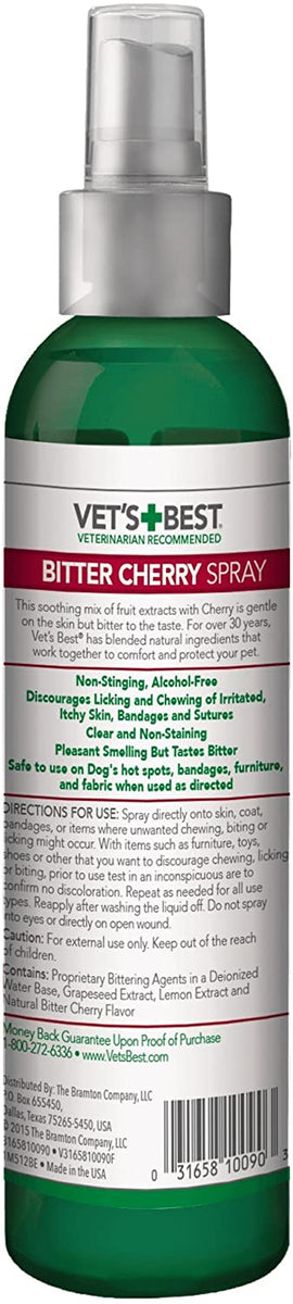 Bitter Cherry Bitter Orange Spray For Dogs Bitter Cherry Dog Chew