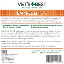 Load image into Gallery viewer, VET'S BEST EAR RELIEF DRY 4OZ