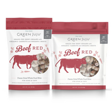Load image into Gallery viewer, GREEN JUJU FREEZE DRIED BEEF "RED" BITES 7.5OZ