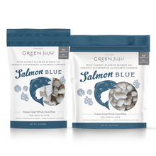 Load image into Gallery viewer, GREEN JUJU FREEZE DRIED SALMON "BLUE" BITES 7.5OZ