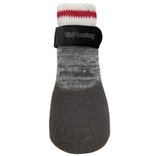 Load image into Gallery viewer, FOUFOUBRANDS RUBBER DIP SOCK CHARCOAL SM 1