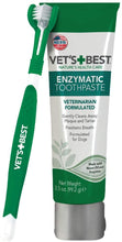 Load image into Gallery viewer, VET'S BEST DENTAL TOOTHBRUSH/GEL KIT 3.5OZ