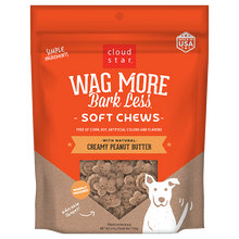 Load image into Gallery viewer, CLOUD STAR WAG MORE SOFT PEANUT BUTTER 6OZ