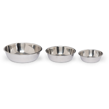 Load image into Gallery viewer, MESSY MUTTS STAINLESS STEEL RAW BOWL LG