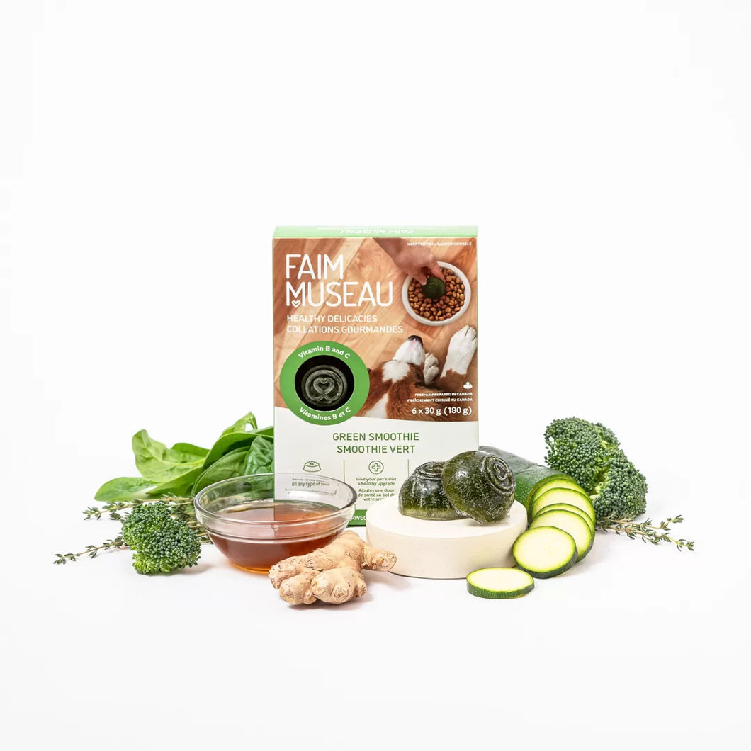FAIM MUSEAU GREEN SMOOTHIE 6X30G