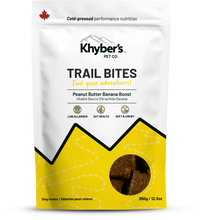 Load image into Gallery viewer, KHYBER'S TRAIL BITES PEANUT BUTTER BANANA 350G
