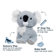 Load image into Gallery viewer, TALL TAILS PLUSH KOALA WITH SQUEAKER 8"
