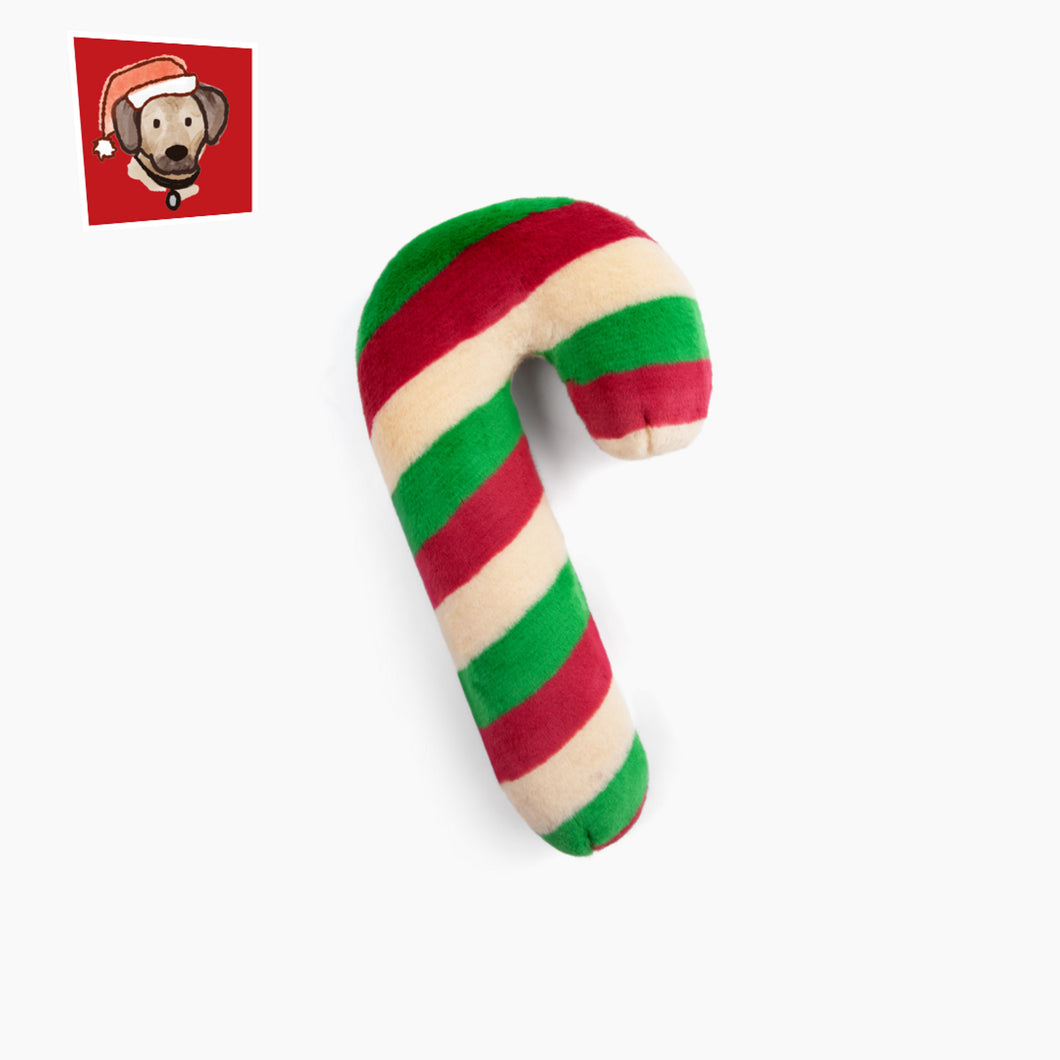 FLUFF & TUFF CHRISTMAS CANDY CANE MEDIUM