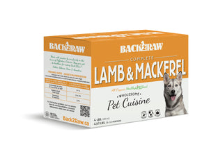 BACK2RAW LAMB & MACKERAL BLEND COMPLETE 4X1LB