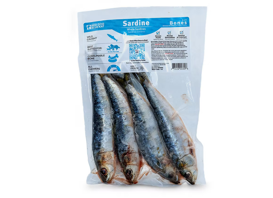 RED DOG BLUE KAT SARDINES 1LB