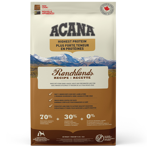 ACANA RANCHLANDS DOG 11.4KG