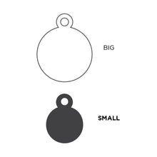 Load image into Gallery viewer, MY FAMILY ALUMINUM ROUND GREEN SMALL TAG
